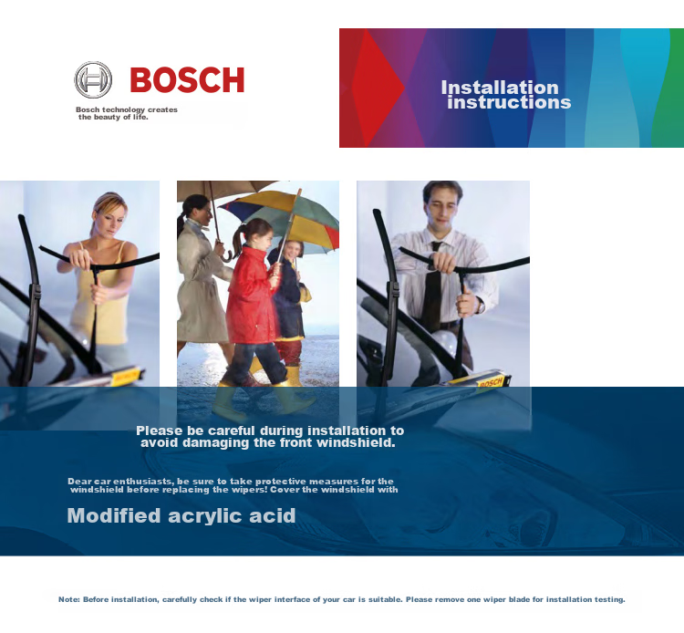 Щетка стеклоочистителя BOSCH