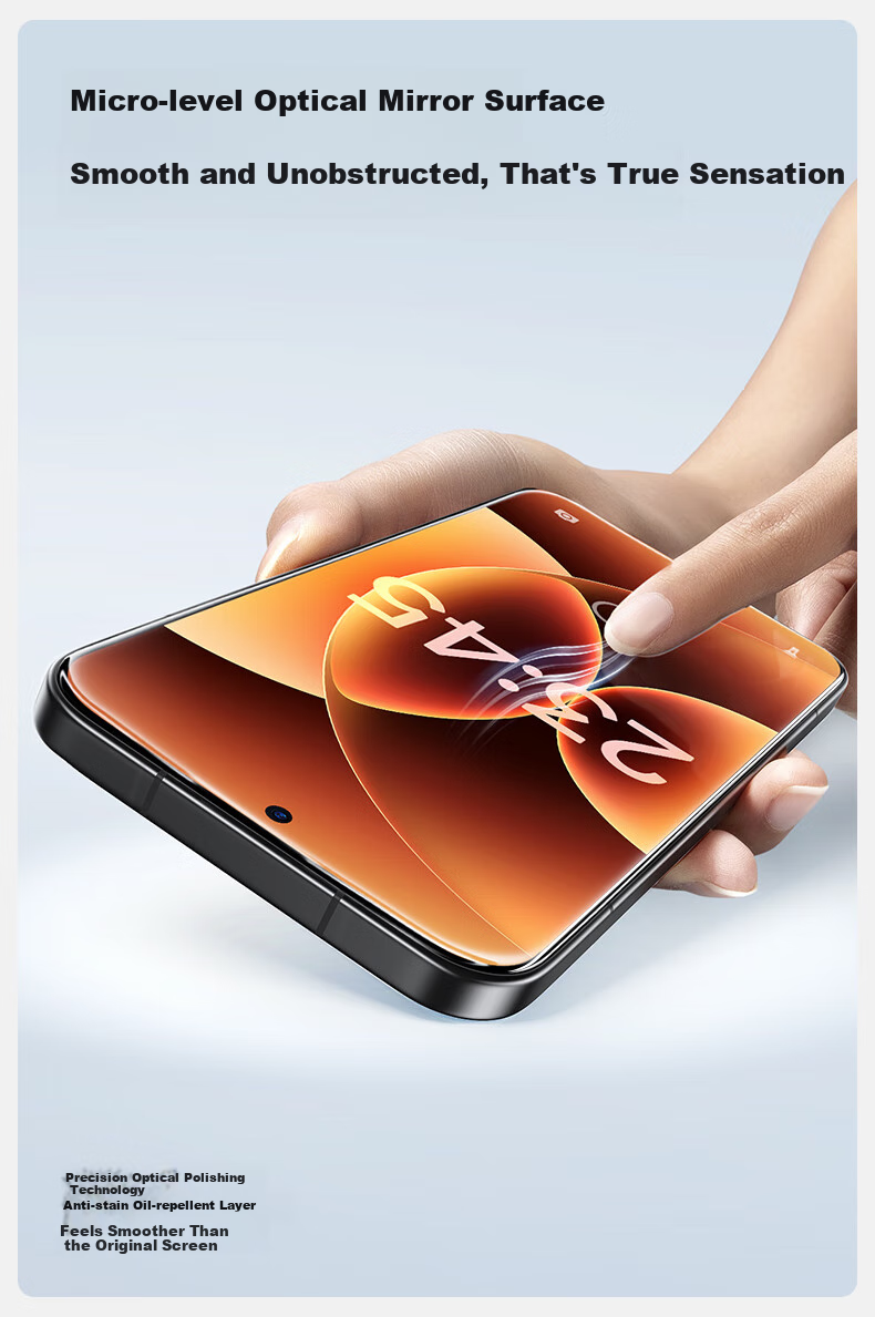 Защитное стекло Shanmo для Xiaomi 17 Pro Max/Ultra, 2 комплекта, закаленное, HD, антибликовое, с защитой от отпечатков пальцев