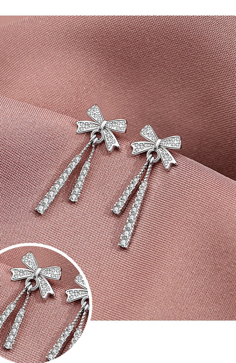 Серьги-пусеты MANHE S999 из стерлингового серебра в форме бабочки, женские, подарок на День Святого Валентина