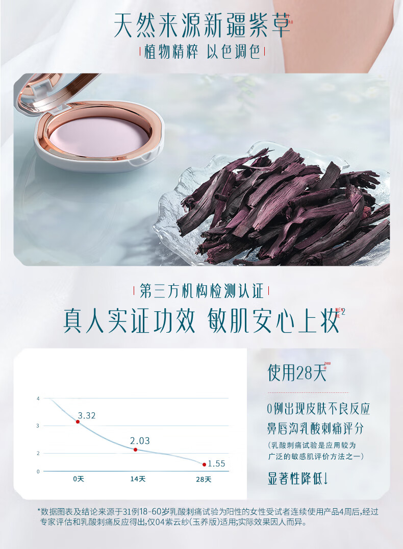花西子蒙古族印象玉养蜜粉饼04 7g 化妆品定妆散粉持久不脱妆遮瑕