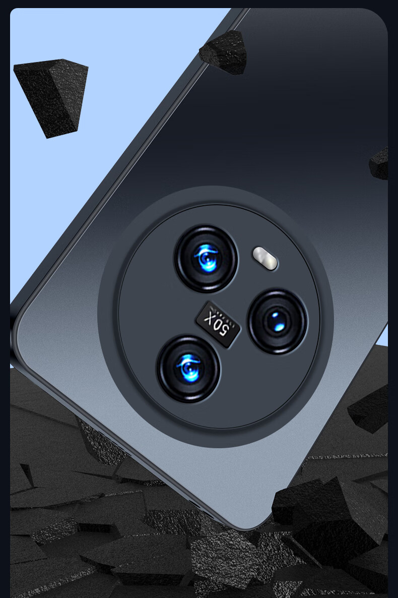 Чехол-накладка Mengxiangkejia AG Frosted для Honor Magic5, противоударный, с полной защитой объектива, ультратонкий, черный