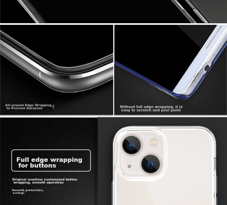 Прозрачный чехол для iPhone 14
