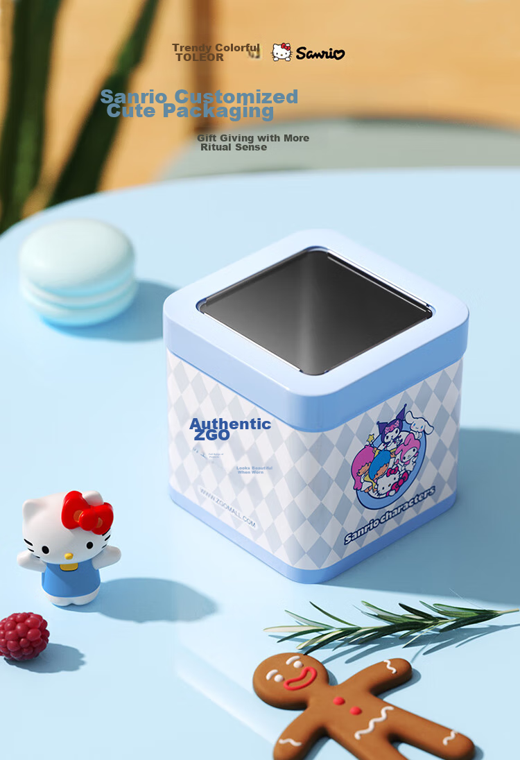 Детские спортивные цифровые часы ZGO X Sanrio 8511 "Цветок вишни"
