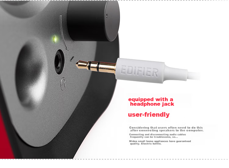 Компьютерные колонки Edifier R12U, 2.0, USB, 3.5 мм, белые