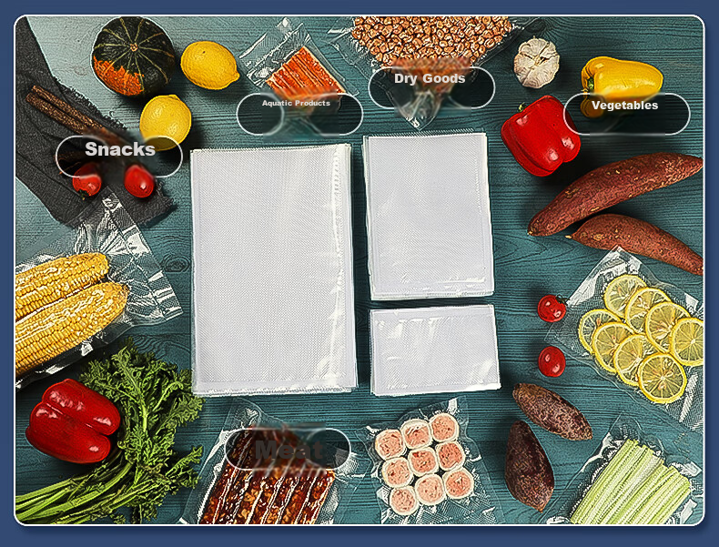 Вакуумные пакеты Joybos, 50 шт., 20x30 см, для упаковки продуктов, утолщенные, герметичные, для хранения пищи