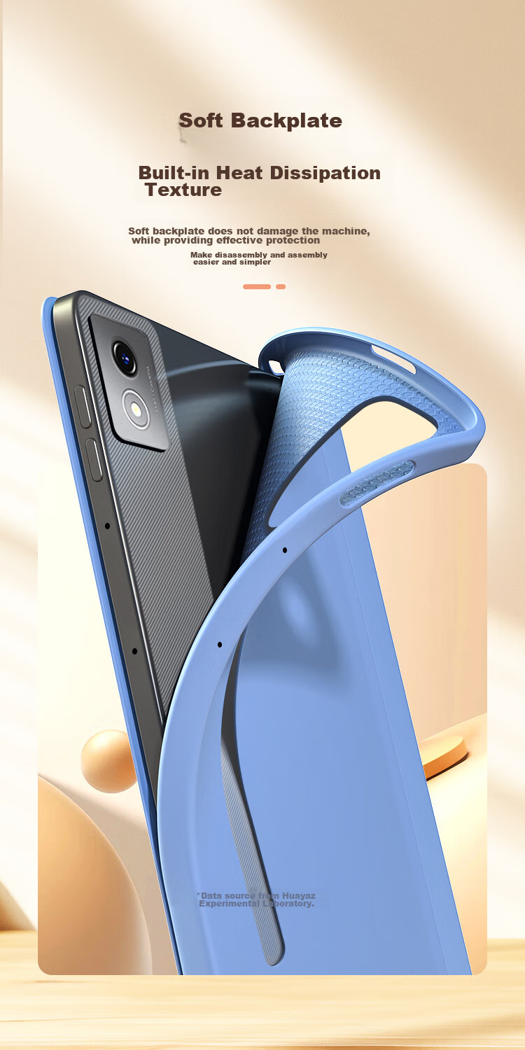 Защитный чехол BIAZE для Lenovo Xiaoxin Pad Pro 2025, 12.7 дюйма, противоударный, с полной защитой, черный