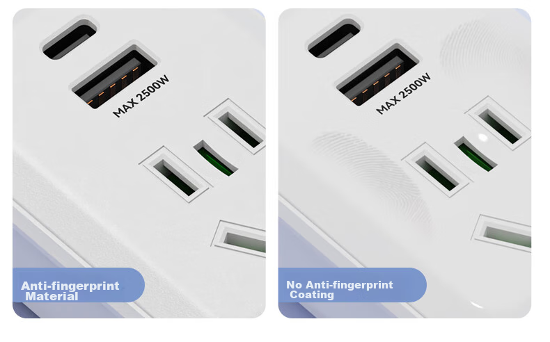 Универсальный переходник Etman с USB/Type-C, британская вилка, конвертер для путешествий