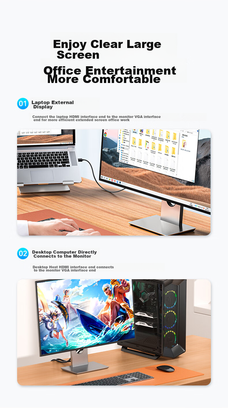 HDMI to VGA адаптер