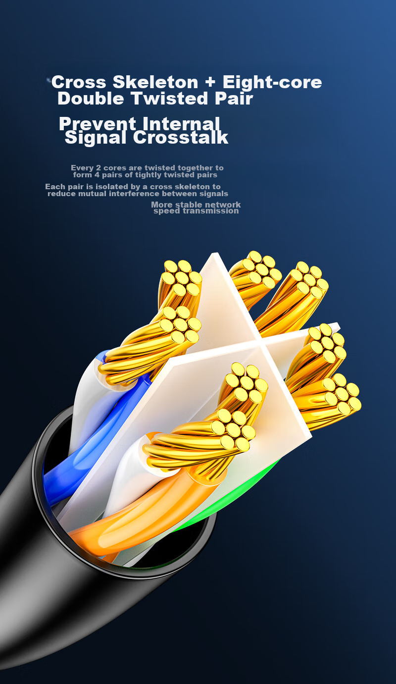 Кабельная сборка SAMZHE Cat6 Ethernet Right-Angle Elbow, 10 Gigabit Network Cable, 1 метр, черный