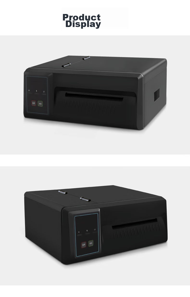 Принтер этикеток QIRUI QR-310S, промышленный, высокоскоростной, самоклеящийся, термотрансферный, для печати штрих-кодов