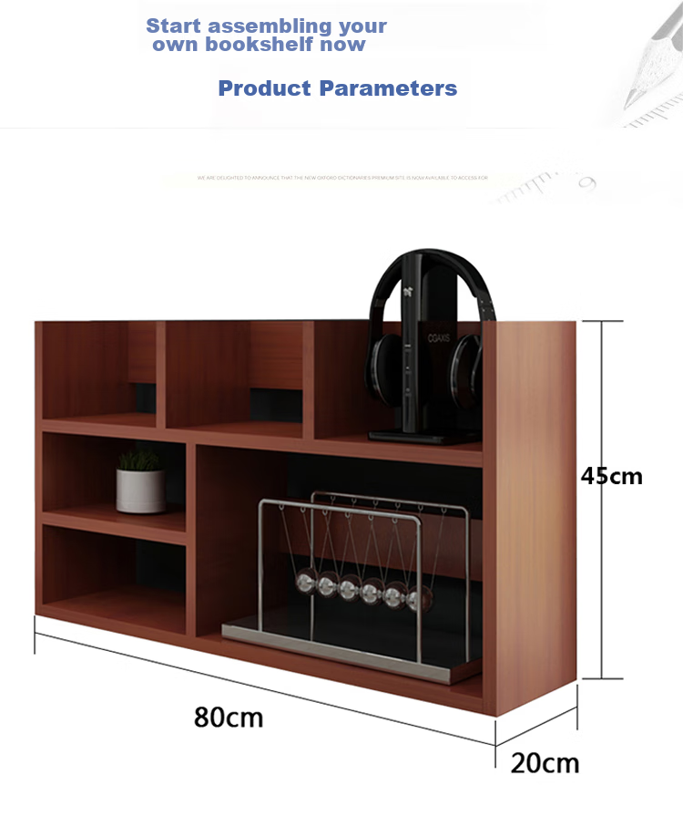 Книжная полка настольная