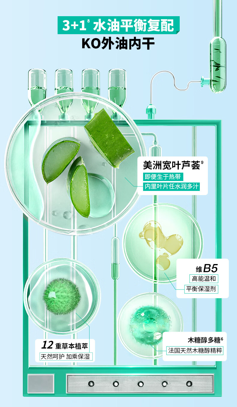 蒂佳婷（Dr.Jart）囤货面膜套装5盒/25片(蓝丸3盒+绿丸2盒)补水修护男女生日礼物