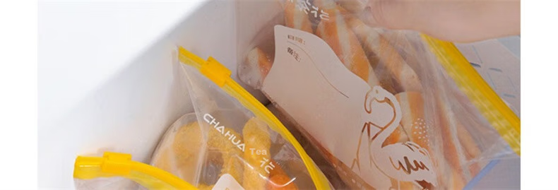Пакеты для хранения CHAHUA, с зип-застежкой, для пищевых продуктов, для сохранения свежести, малый размер (25 шт.), 990099