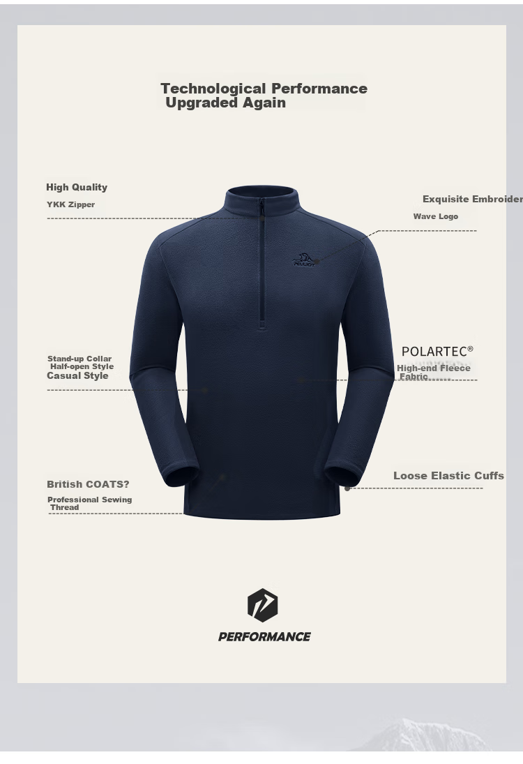 Мужская флисовая куртка Pelliot P Series Polartec, теплая, для активного отдыха, черная, размер XXL