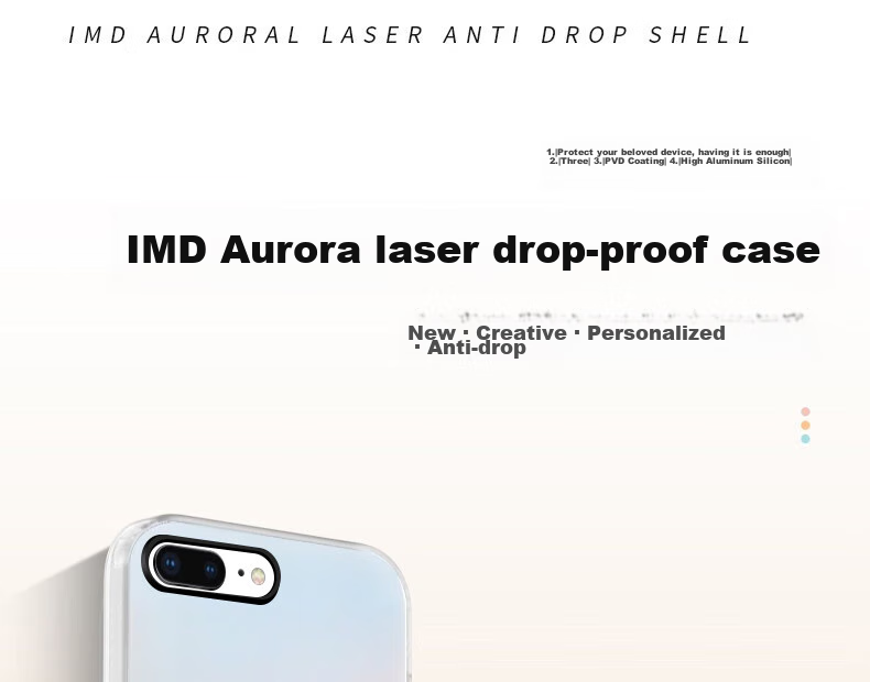 Противоударный чехол Baozou для iPhone 8 Plus/7 Plus, силиконовый, лазерный градиент, матовый, серый
