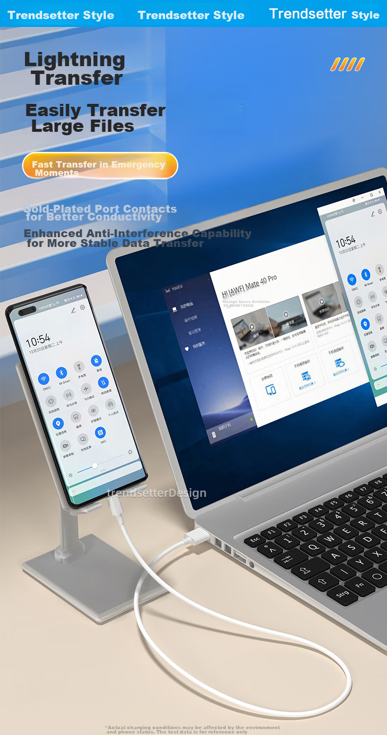 Кабель для зарядки USB Type-C