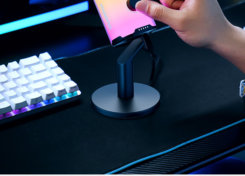 Динамический микрофон Maono PD100XS для компьютера, стриминга, игр, пения, записи, с USB-звуковой картой, шумоподавлением и RGB-подсветкой
