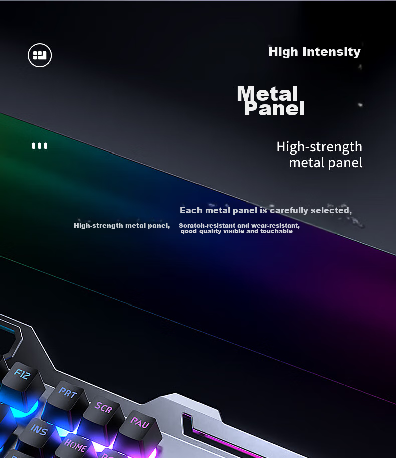 Беспроводной игровой комплект EWEADN GX810: клавиатура с механическим откликом и мышь, перезаряжаемый, с подсветкой, белый
