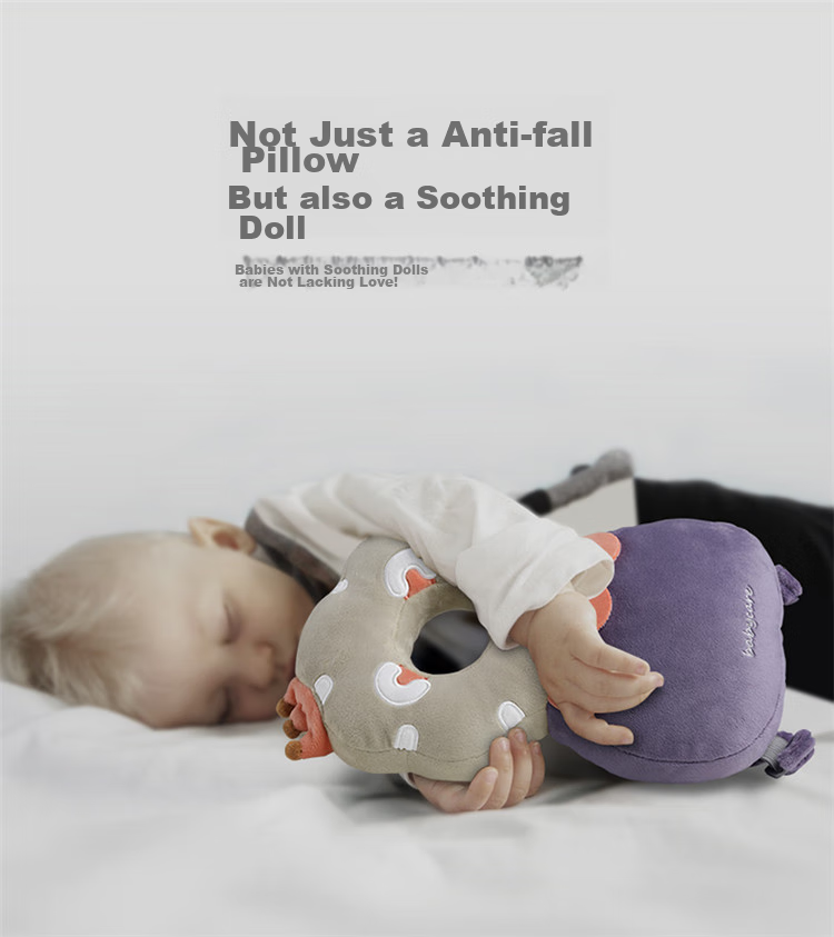 Детская подушка-антистресс babycare для защиты головы при падении, подушка для малышей, защита от столкновений, стиль "Лев Аонике"