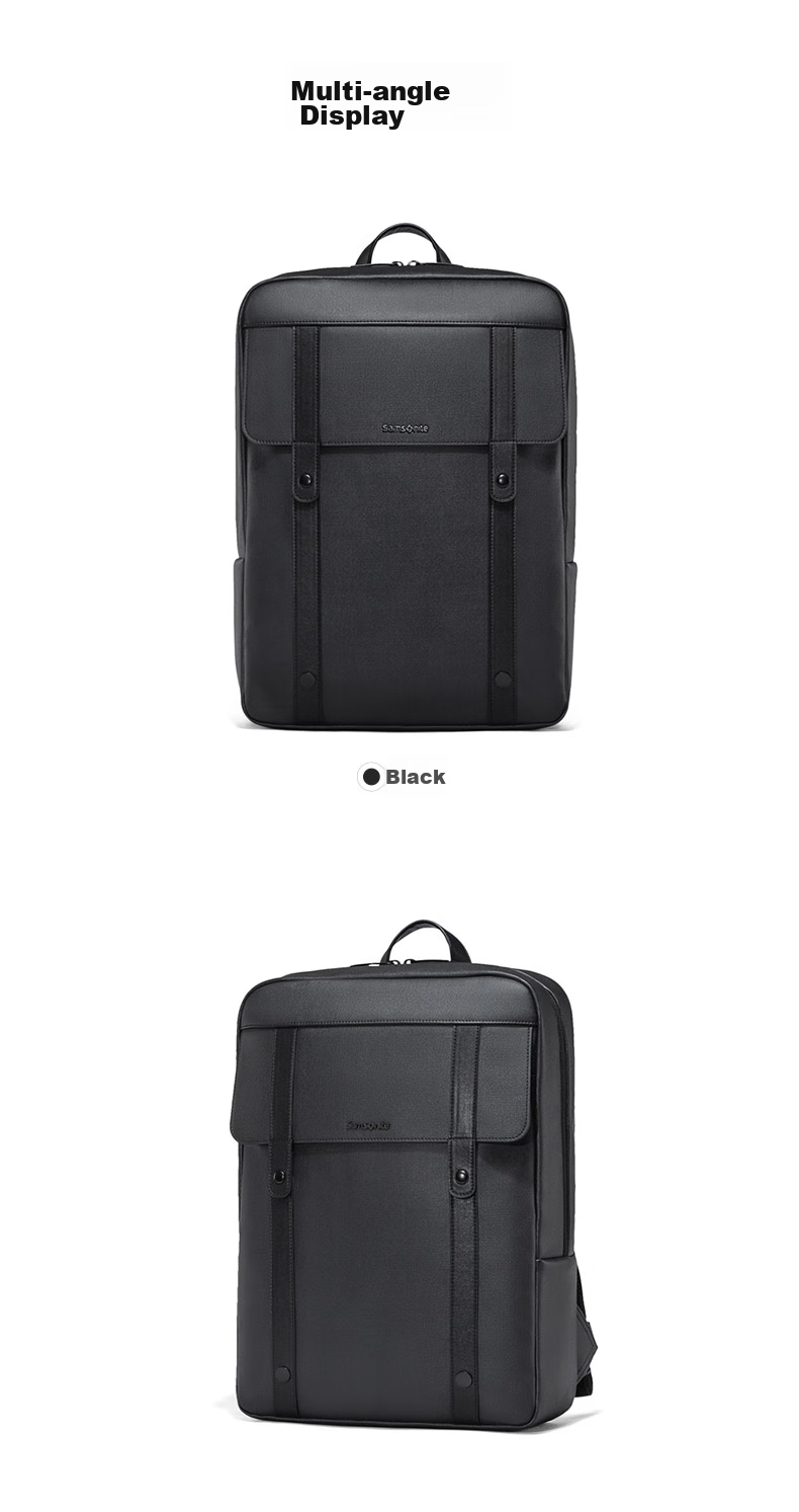 Рюкзак Samsonite для ноутбука 15.6 дюймов, мужской, большой вместимости, повседневный, для путешествий, трендовый подарок на Новый год