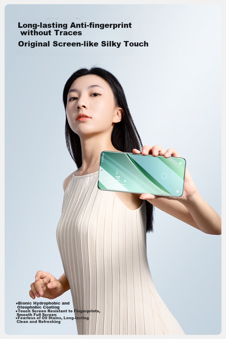 Защитная пленка Shanmo для Xiaomi 15 Pro/S Pro/15 Ultra, ультразвуковая, мягкая, закаленное стекло, 3D полноэкранное покрытие, противоударная, антиотпечатки, 2 шт.