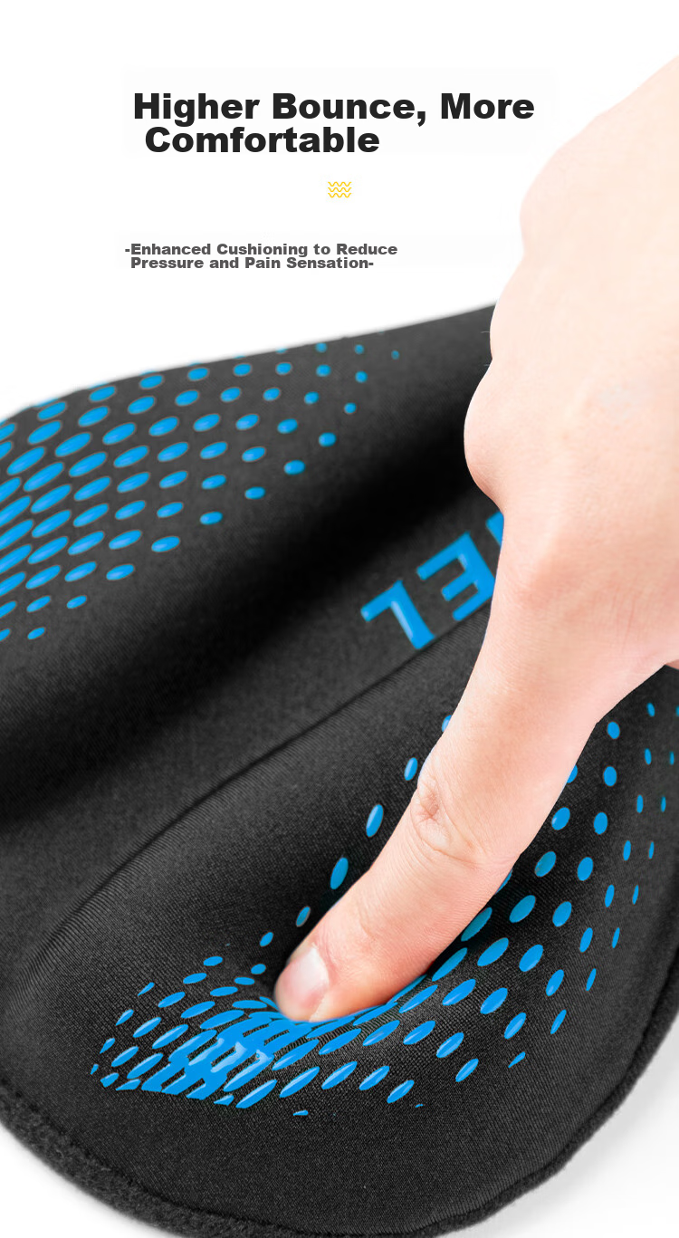 Чехол на велосипедное сиденье Move Iron, утолщенный, с гелевой набивкой, универсальный для горных и шоссейных велосипедов, красный