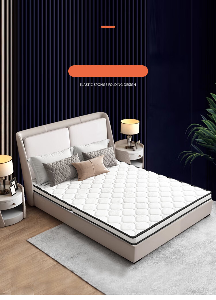 Матрас L&S Coconut Palm Mattress, натуральный кокосовый матрас, складной, 5 см, 1.5*2 метра, средней жесткости
