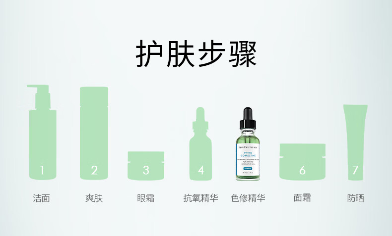 修丽可色修精华液植萃舒缓修护淡斑淡化痘印面部精华露30ml