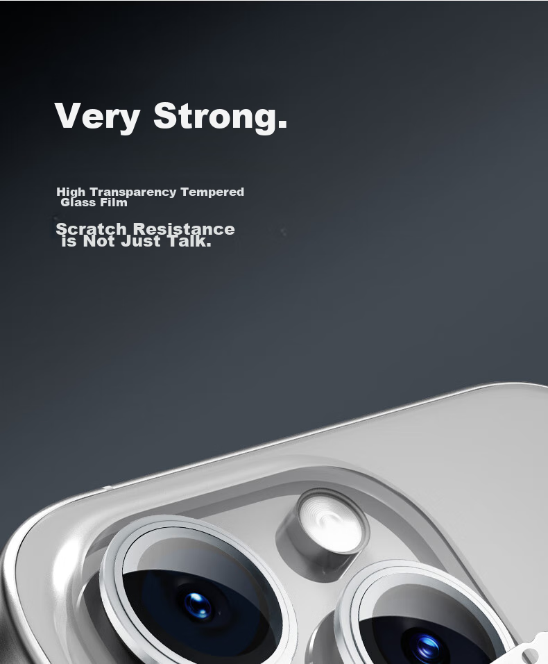 Защитное стекло для камеры Lanxingxiansheng для iPhone 15 / 15 Plus, черное, 2 шт.