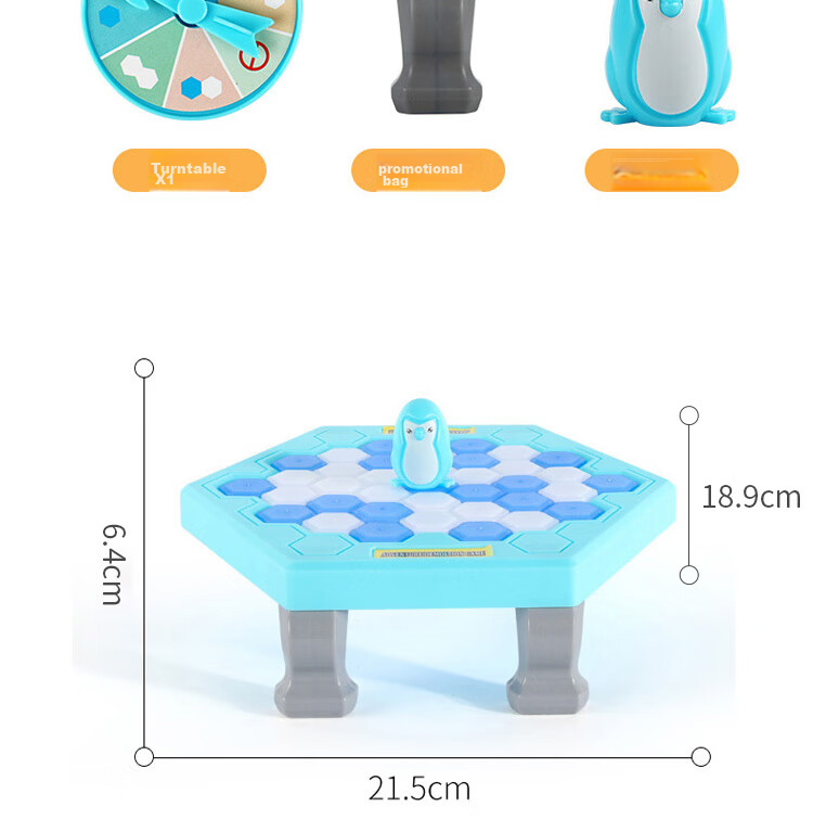 Настольная игра TaTanice "Спасение пингвина" от "ICE PENGUIN", интерактивная игра-головоломка для детей от 3 лет