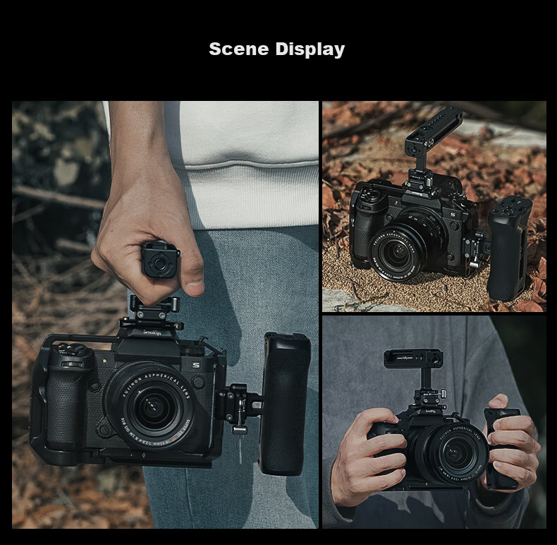 Универсальная боковая ручка SmallRig 4017 для DSLR-камер с быстросъемным слотом