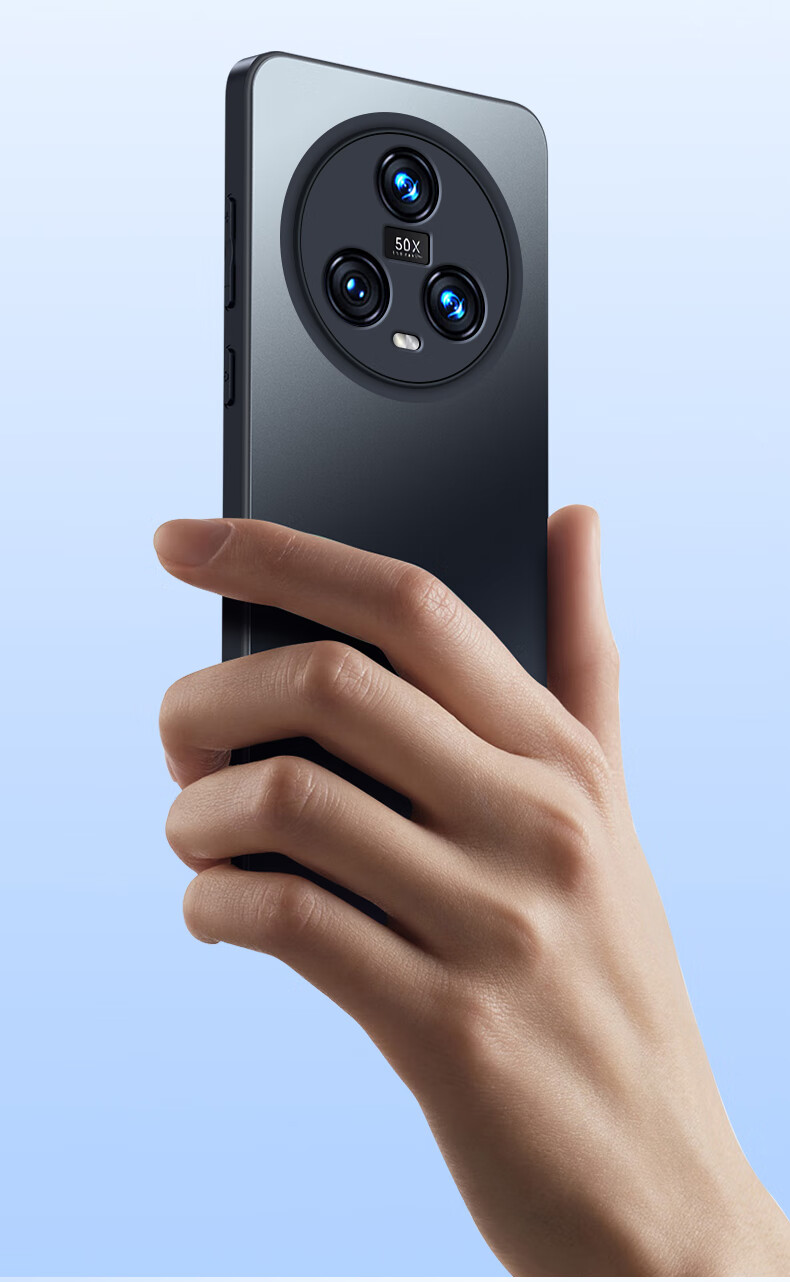 Чехол-накладка Mengxiangkejia AG Frosted для Honor Magic5, противоударный, с полной защитой объектива, ультратонкий, черный