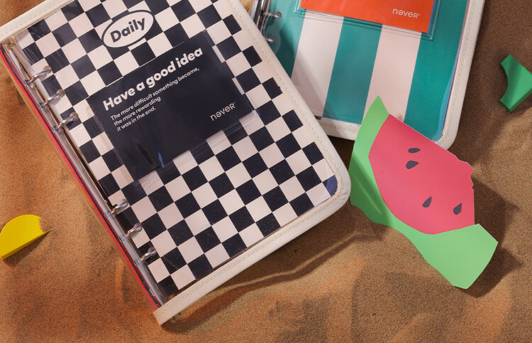Never Lively Notebook 3.0 Loose-Leaf A5 Detachable Transparent Cover Notebook