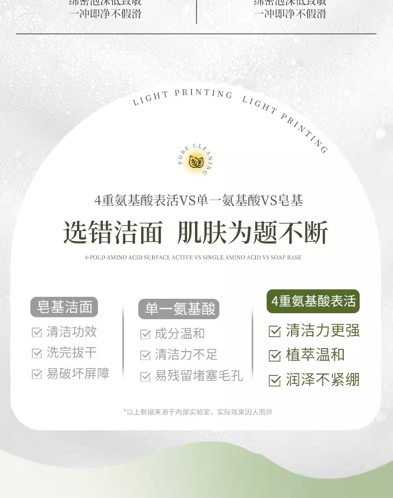 爱兰歌娜氨基酸洗面奶控油保湿补水清洁去黑头收缩毛孔洁面慕斯男女士通用 山茶花洁面慕斯600ml+洗脸巾 600ml