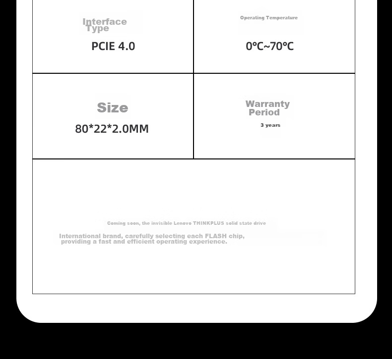 SSD накопитель ThinkPlus