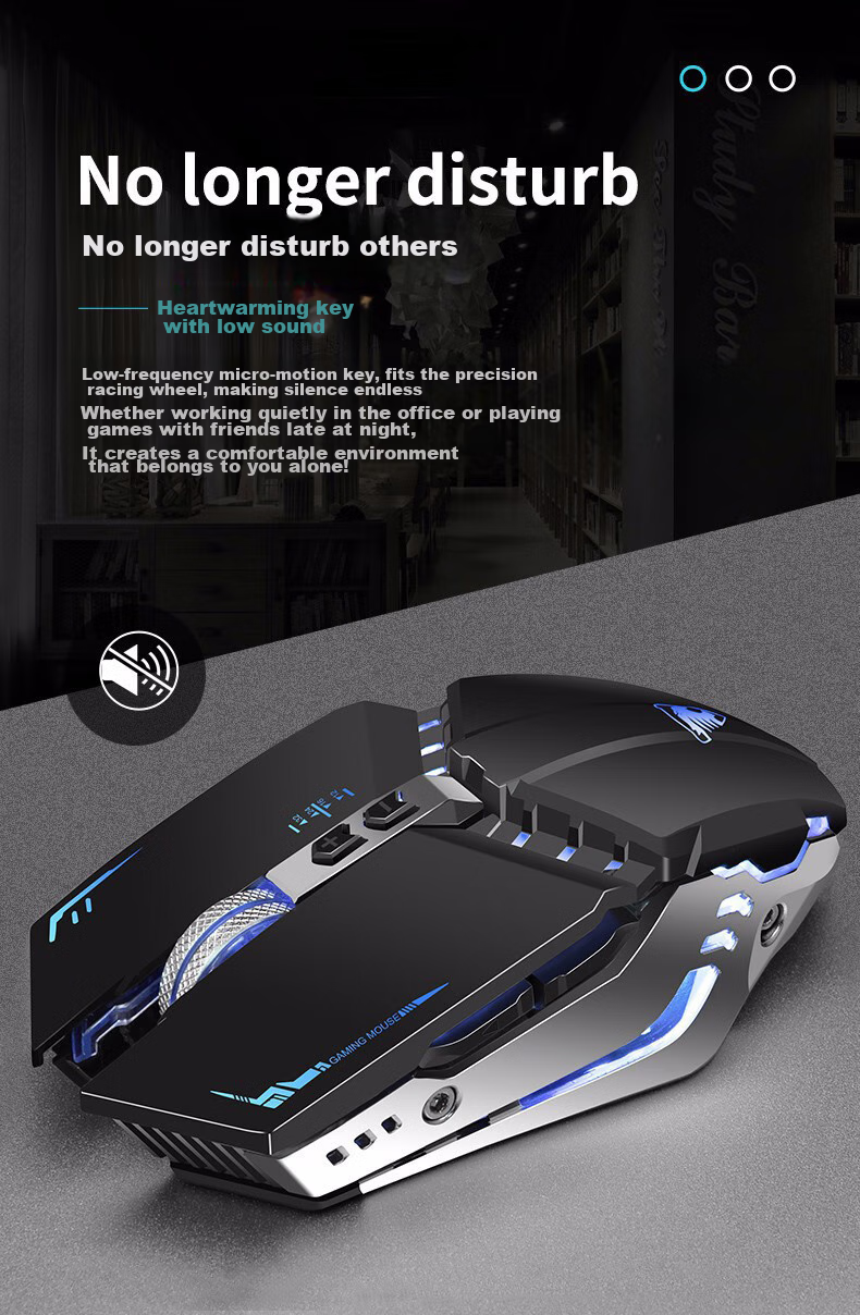 Беспроводная игровая мышь EWEADN G305, двухрежимная Bluetooth, перезаряжаемая, для ПК, планшета, ноутбука, PUBG E-Sports