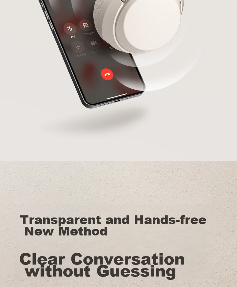 Беспроводные накладные наушники iKF T1 Pro с пространственным звуком, Hi-Fi аудио, Bluetooth 5.4, шумоподавление, белый