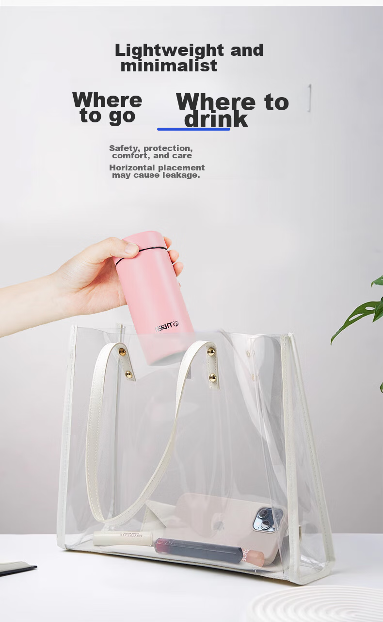 Термокружка TIGER Mini Pocket Cup, легкая портативная, 200 мл, желтая