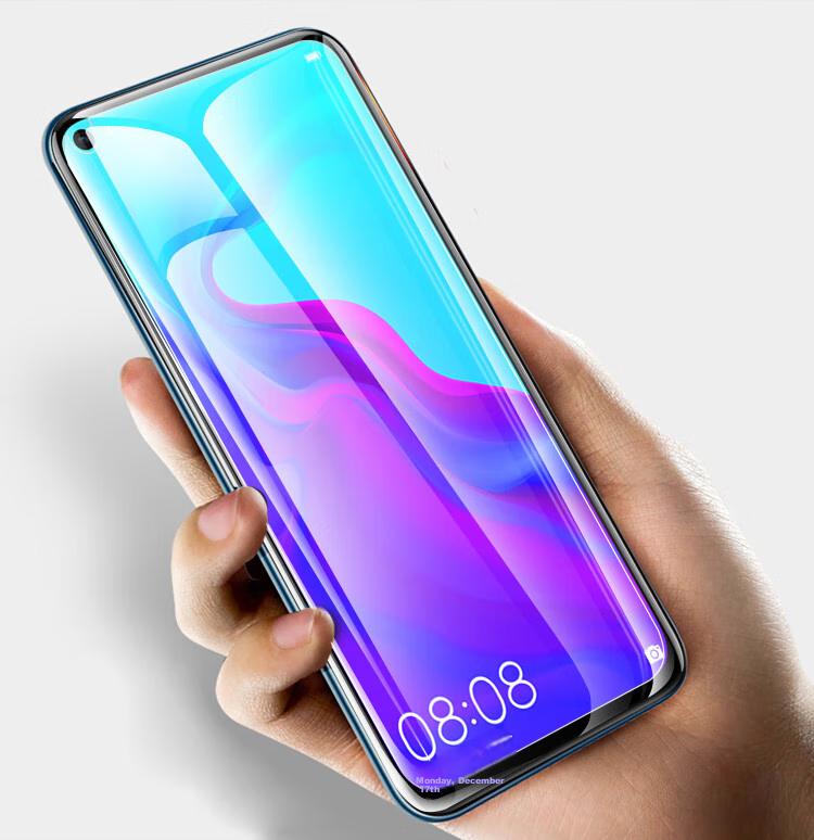 Защитное стекло ESCASЕ для Huawei Nova 4/5i/6se, полноэкранное, без белых краев, высокое разрешение, прозрачное
