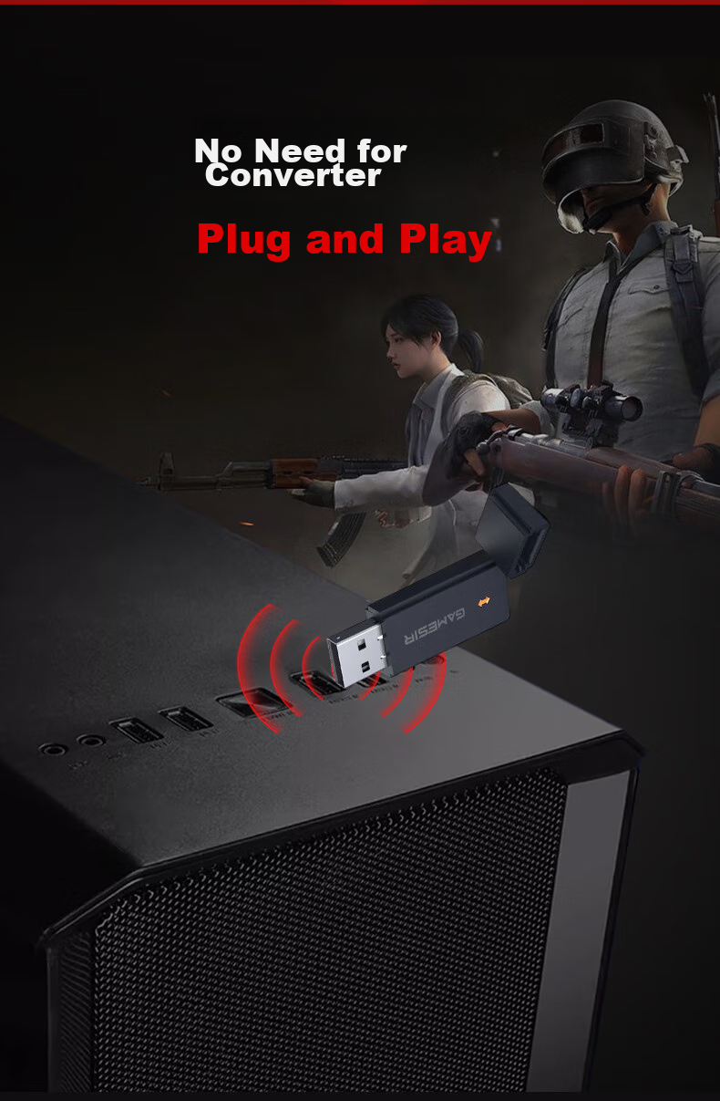 Беспроводной игровой контроллер GAMESIR Qimingxing, мультиплатформенный 2.4G