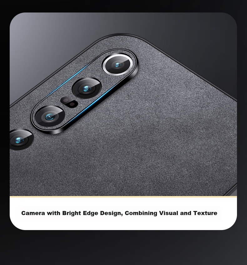 Чехол для Xiaomi 10 Pro Shangsu, противоударный, с защитой камеры, из натуральной кожи, черный