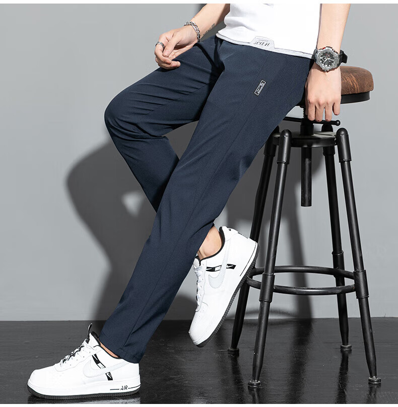 Джинсы Jeanswest мужские, повседневные брюки, осень 2024, прямые, черные, размер 5XL