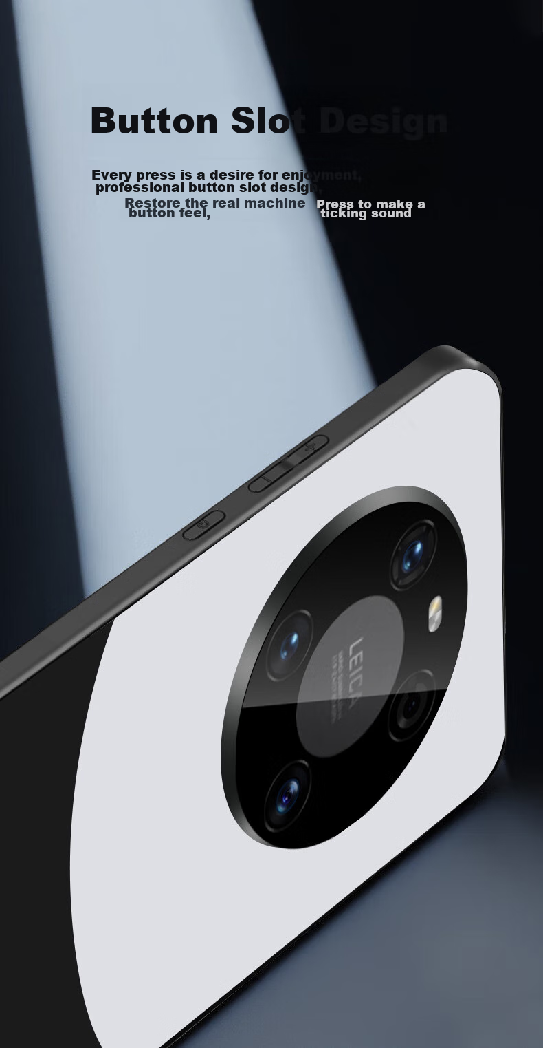 Противоударный чехол KEKLLE для Huawei Mate40 Pro, цвет "Панда", с полной защитой камеры и амортизацией