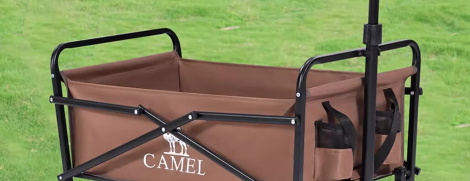 Переносная тележка CAMEL для кемпинга, складная тележка для покупок, тележка для продуктов, тележка для выгула собак, ручная тележка для домашнего использования и сбора посылок