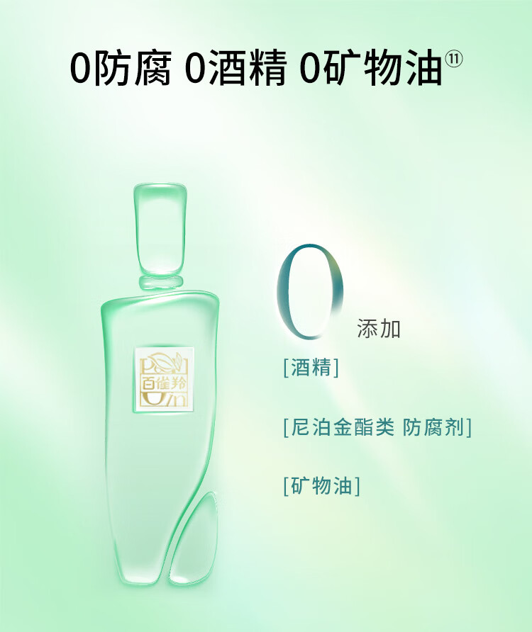 百雀羚（PECHOIN）护肤套装礼盒水嫩倍现臻美4件套（洁水乳眼部精华）补水保湿舒缓