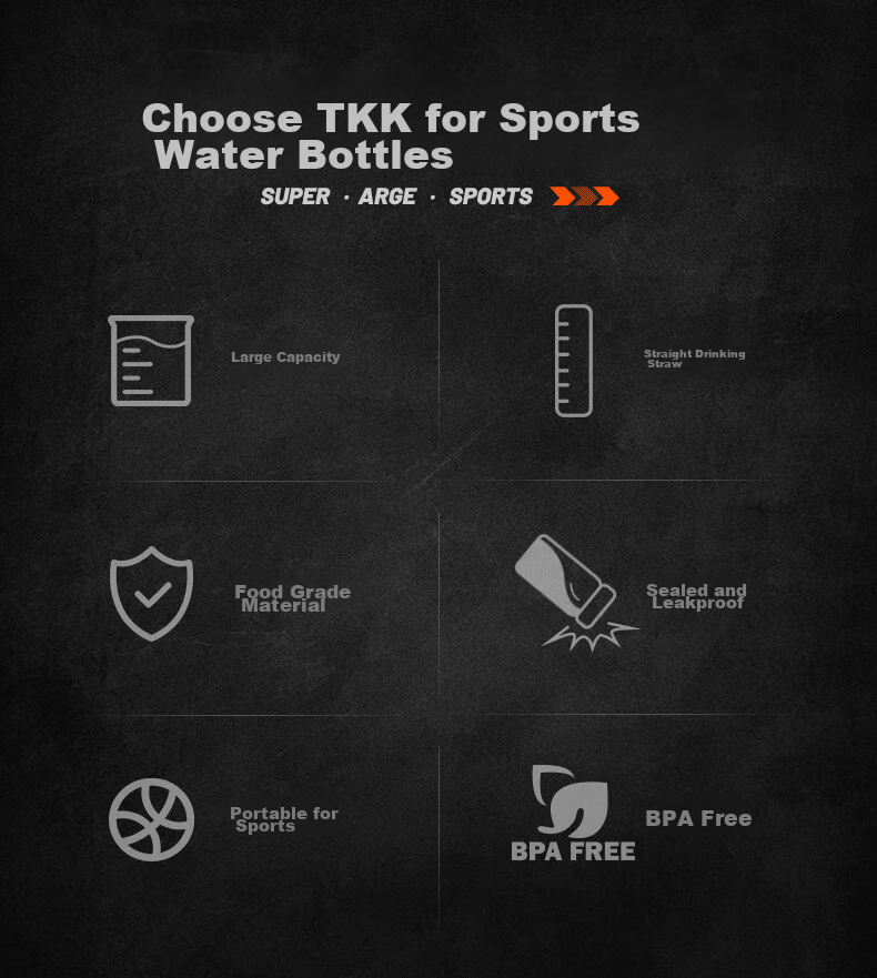 Спортивная бутылка для воды TKK Tritan, 1000 мл, с ситечком для чая и веревкой, для мужчин, термостойкая, для тренировок, для школьников