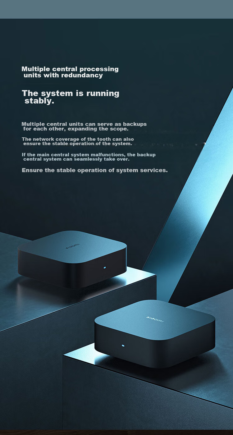 Умный хаб Xiaomi Mijia Smart Hub Gateway, центр управления умным домом, беспроводное управление, Bluetooth Mesh, миллисекундный отклик