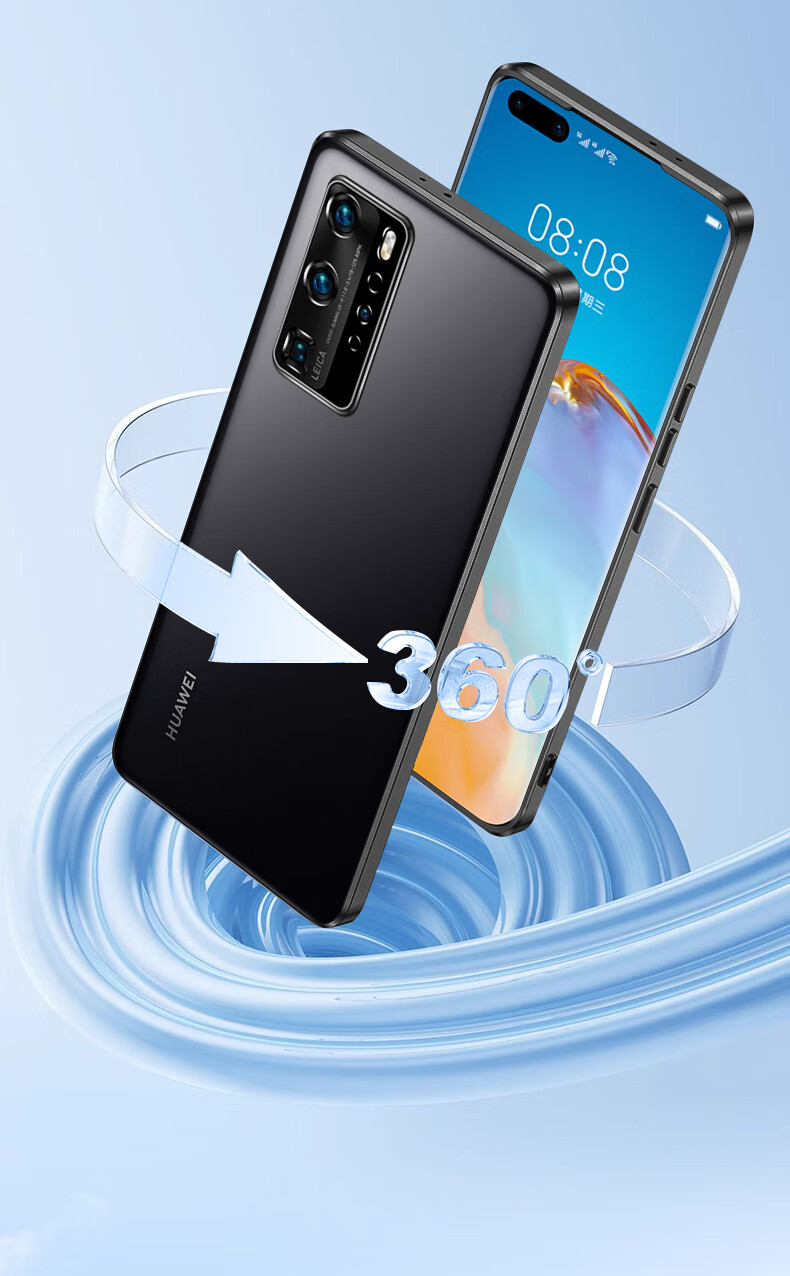 Защитный чехол NEYAA для Huawei P40 Pro, прозрачный, противоударный, ультратонкий, с воздушными подушками, модный, простой, мягкий, с гальваническим покрытием