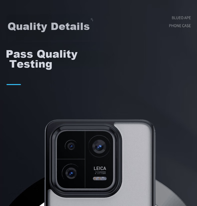 Защитный чехол Lanxingxiansheng для Xiaomi 13, ультратонкий, противоударный, черный