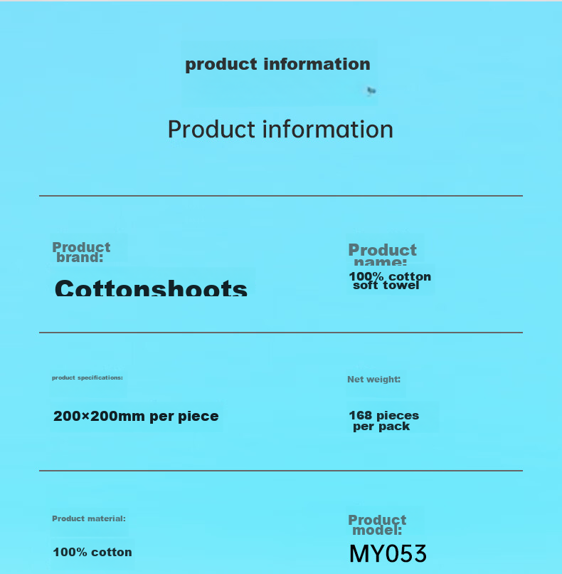 Ватные диски COTTON SHOOTS, для лица, 168 шт.